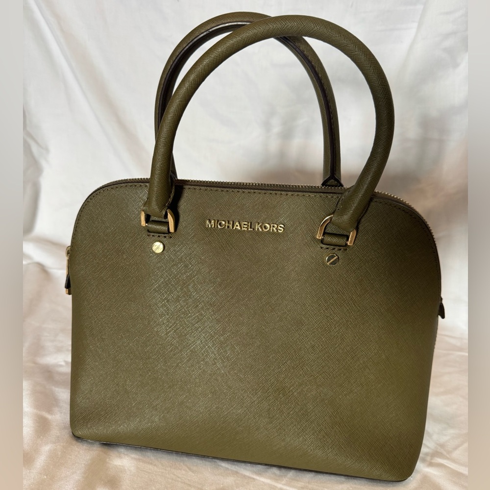 Michael Kors Olive Green Handbag